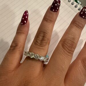 Elegant Silver Women's Ring size #9